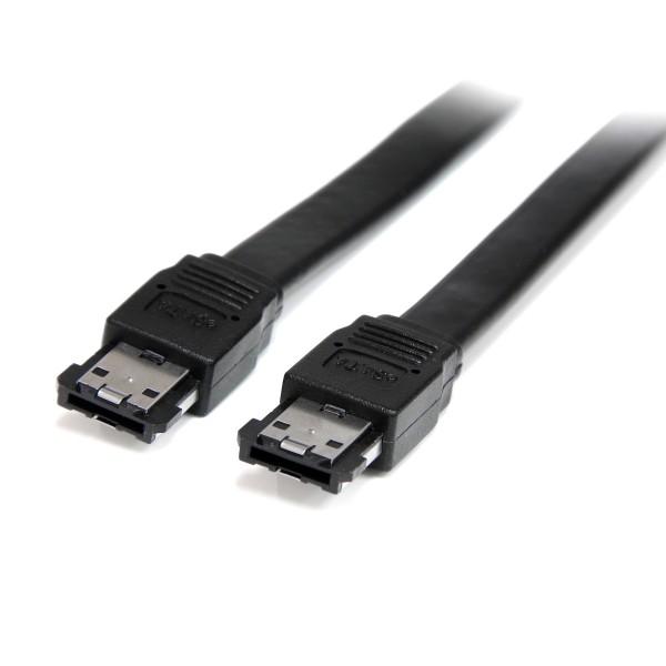 StarTech.com Shielded External eSATA Cable - Serial ATA external cable - Serial ATA 150 - 7 pin external Serial ATA (M) - ESATA3