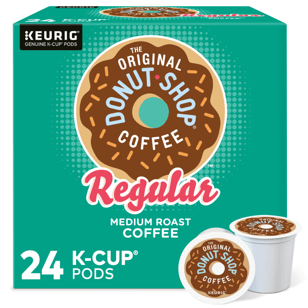 The Original Donut Shop® Single-Serve Coffee K-Cup® Pods, Classic, Carton Of 24
