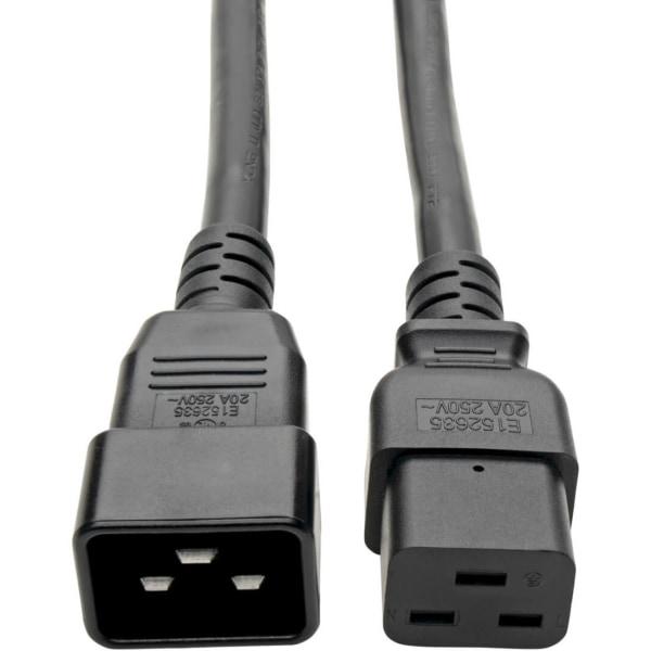 Tripp Lite 6ft Power Cord Extension Y Splitter Cable C19 to C20 20A 12AWG 6', P0360062C19