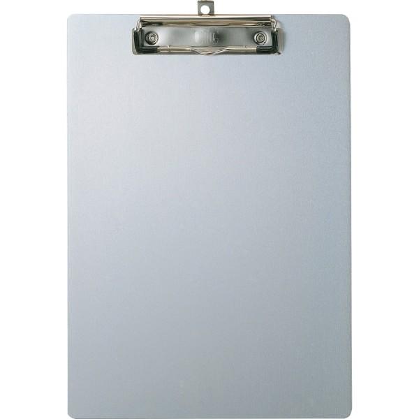 OIC Officemate 83211 Aluminum Clipboard, Letter Size 8 1/2" x 11" Sheet Size Aluminum Silver 1 Each