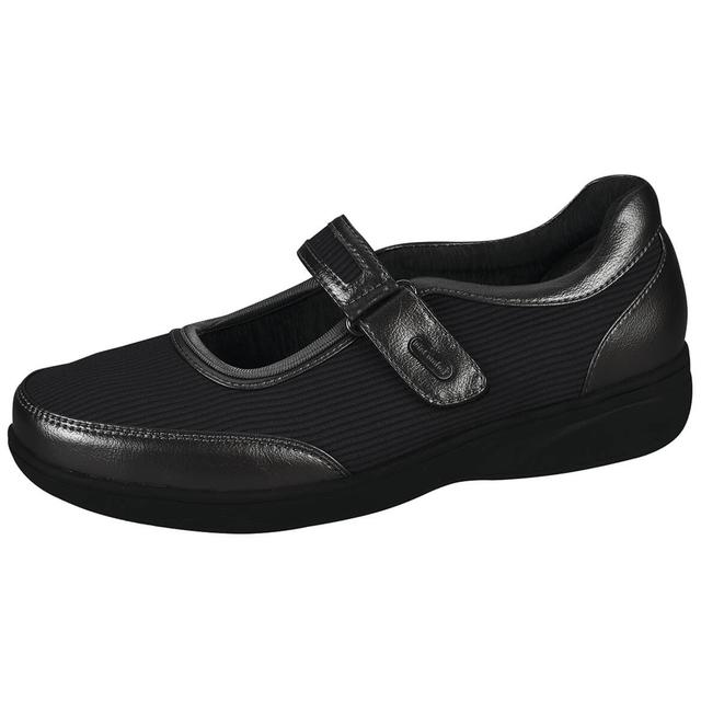 Silver Steps™ Orthopedic Mary Jane Shoe-Black-7