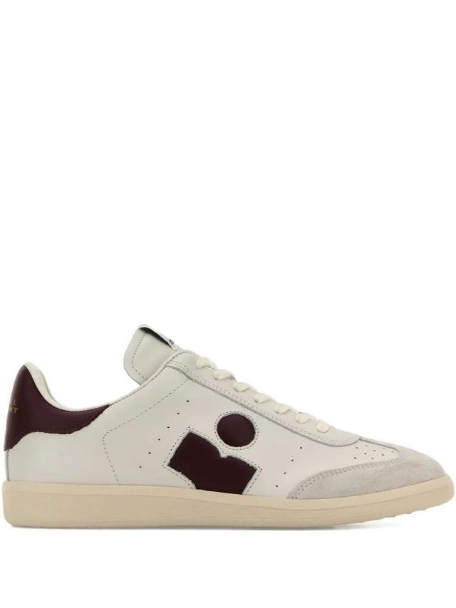 ISABEL MARANT Bryce Sneakers In Leather With Suede Inserts
