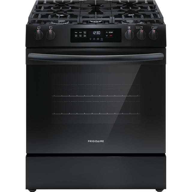 30" Front Control Gas Range with Quick Boil