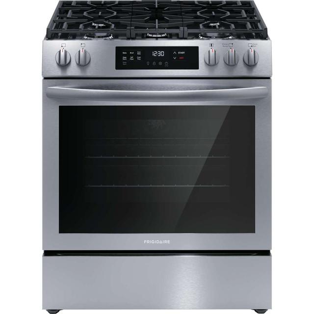 30" Front Control Gas Range with Convection Bake