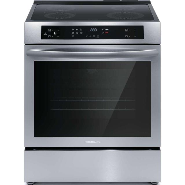 30" Front Control Induction Range with Convection Bake
