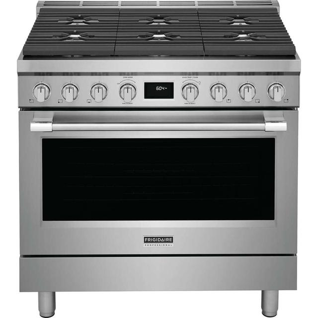 36" Dual-Fuel Freestanding Range