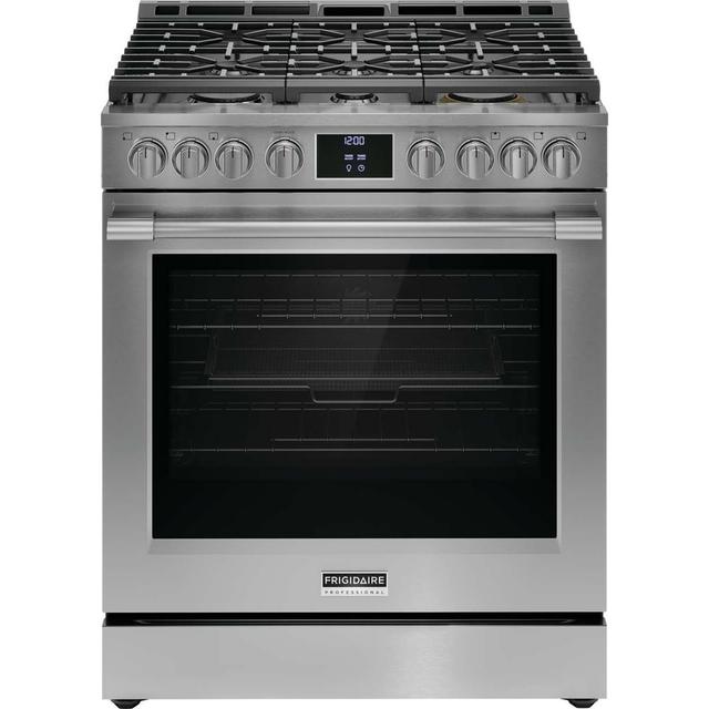 30" Gas Range with No Preheat and Air Fry