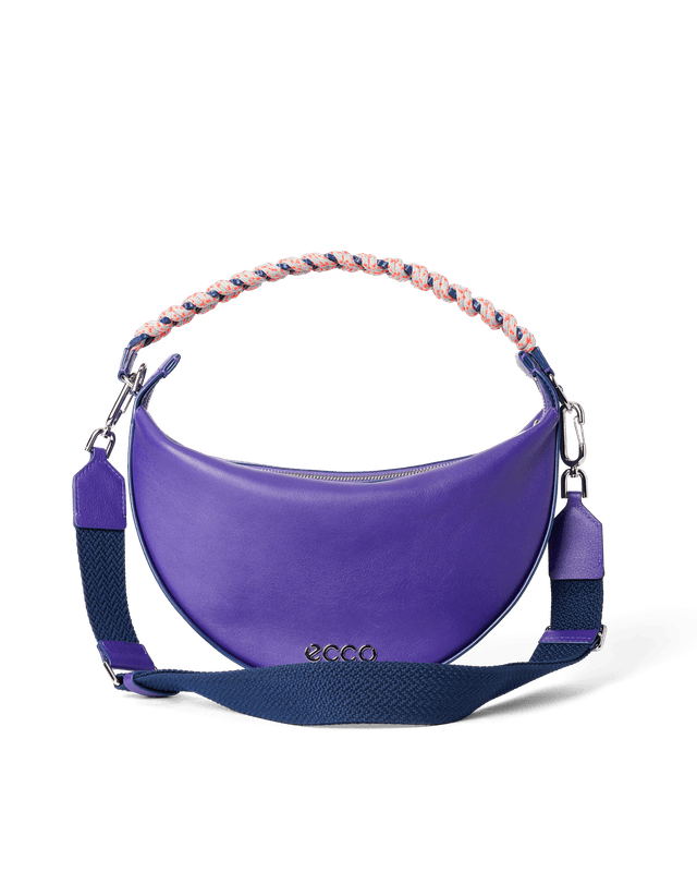 ECCO Fortune Medium Soft Smooth - Leather Crossbody Bag - Purple