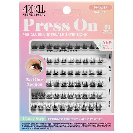 Ardell Press On Pre-Glued Underlash Extensions, Naked Natural - 60.0 ea