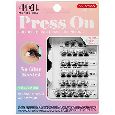 Ardell Press On Pre-Glued Underlash Extensions Wispies Volume - 1.0 set