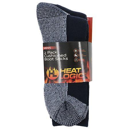 Heat Logic Cushioned Boot Socks - 2.0 pr