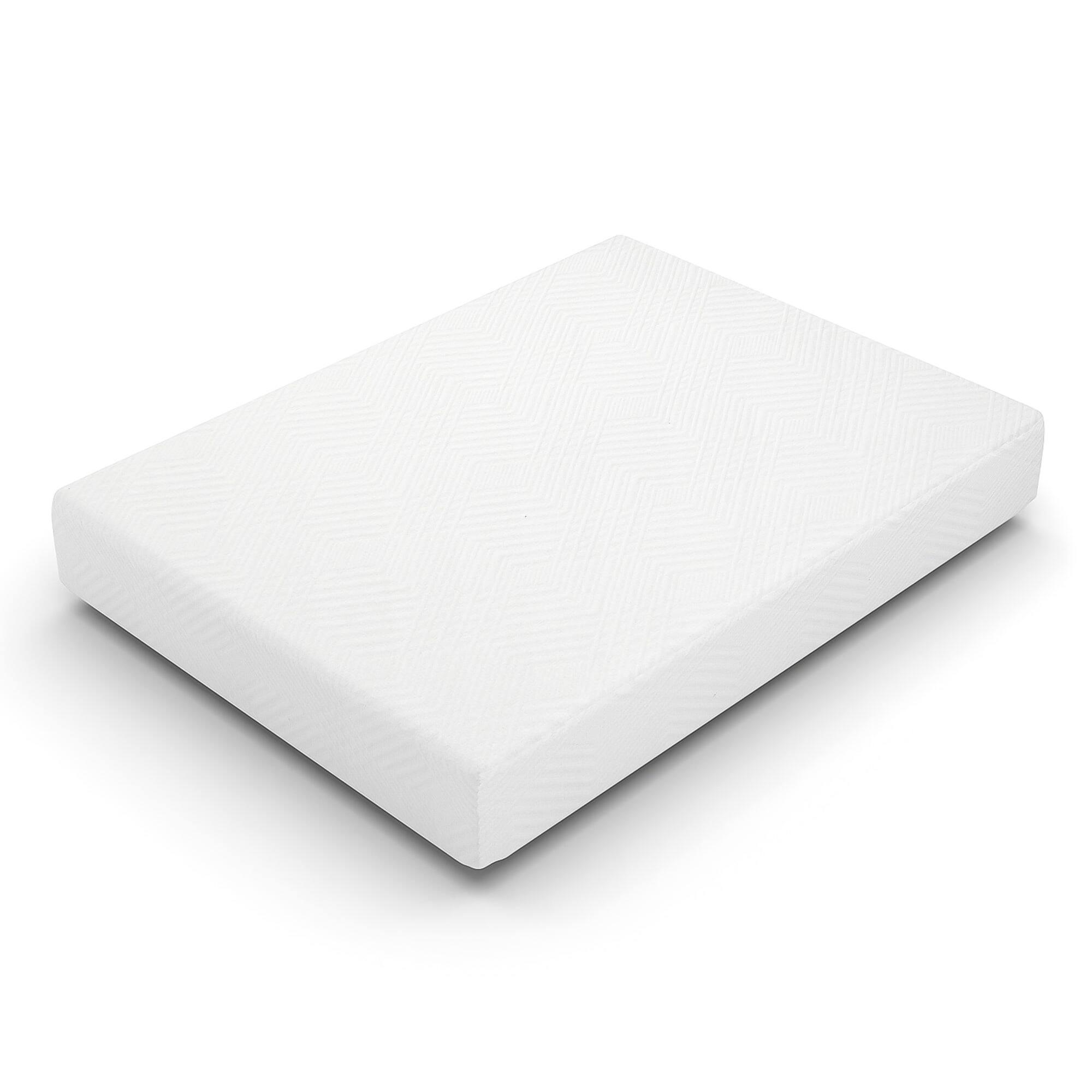 Kadyn - Tea Memory Foam Mattress, Cooling Gel, Fiberglass-Free, CertiPUR-US Certified, Medium Firm - White