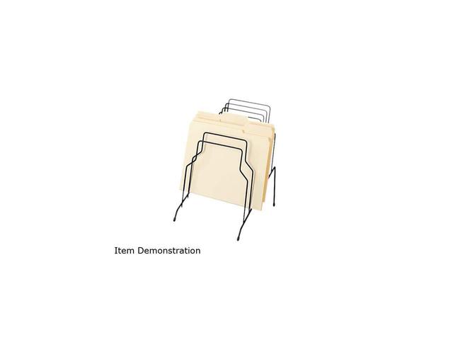 Fellowes - 72614 Step File, Eight Sections, Wire, 10 1/8 x 12 1/8 x 11 7/8, Black