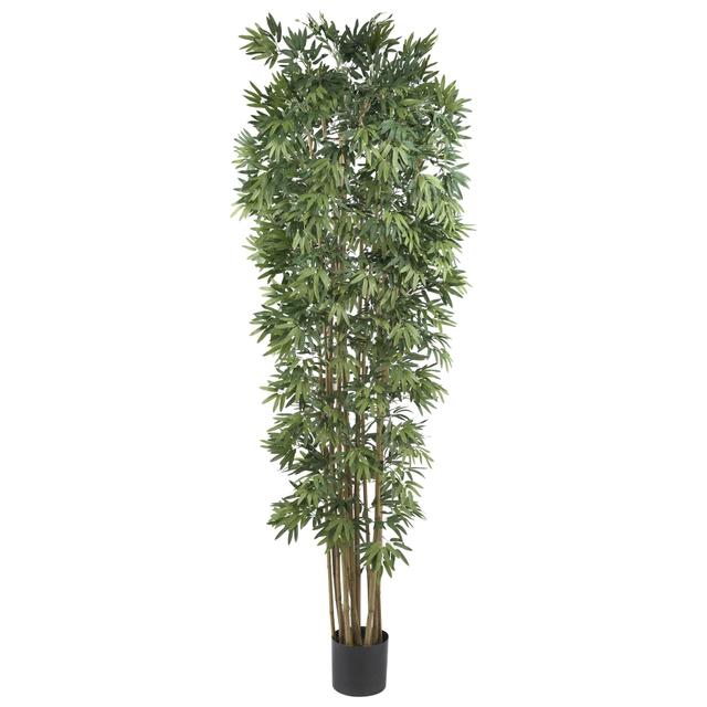 BreeBe - 7' Bamboo Japanica Tree x 12 w/4100 Lvs - Natural