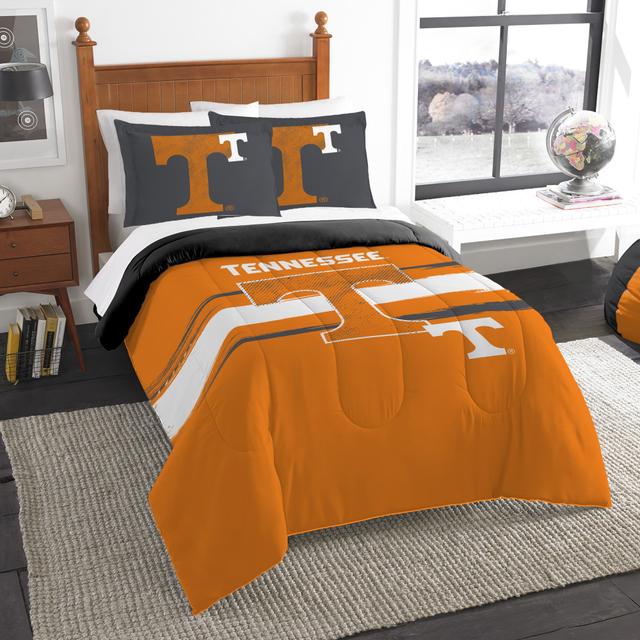 Sweet Home Collection - NCAA Tennessee Comforter & Pillow Sham Set- Full/Queen - Multicolored