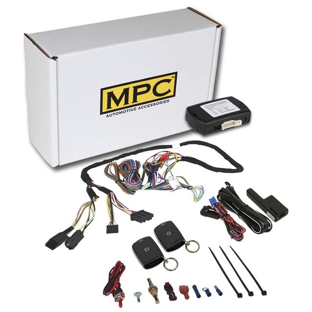 MPC - Plug-n-Play 1-Button Remote Start Kit For 2007-2014 Chevrolet Silverado 2500 - Black