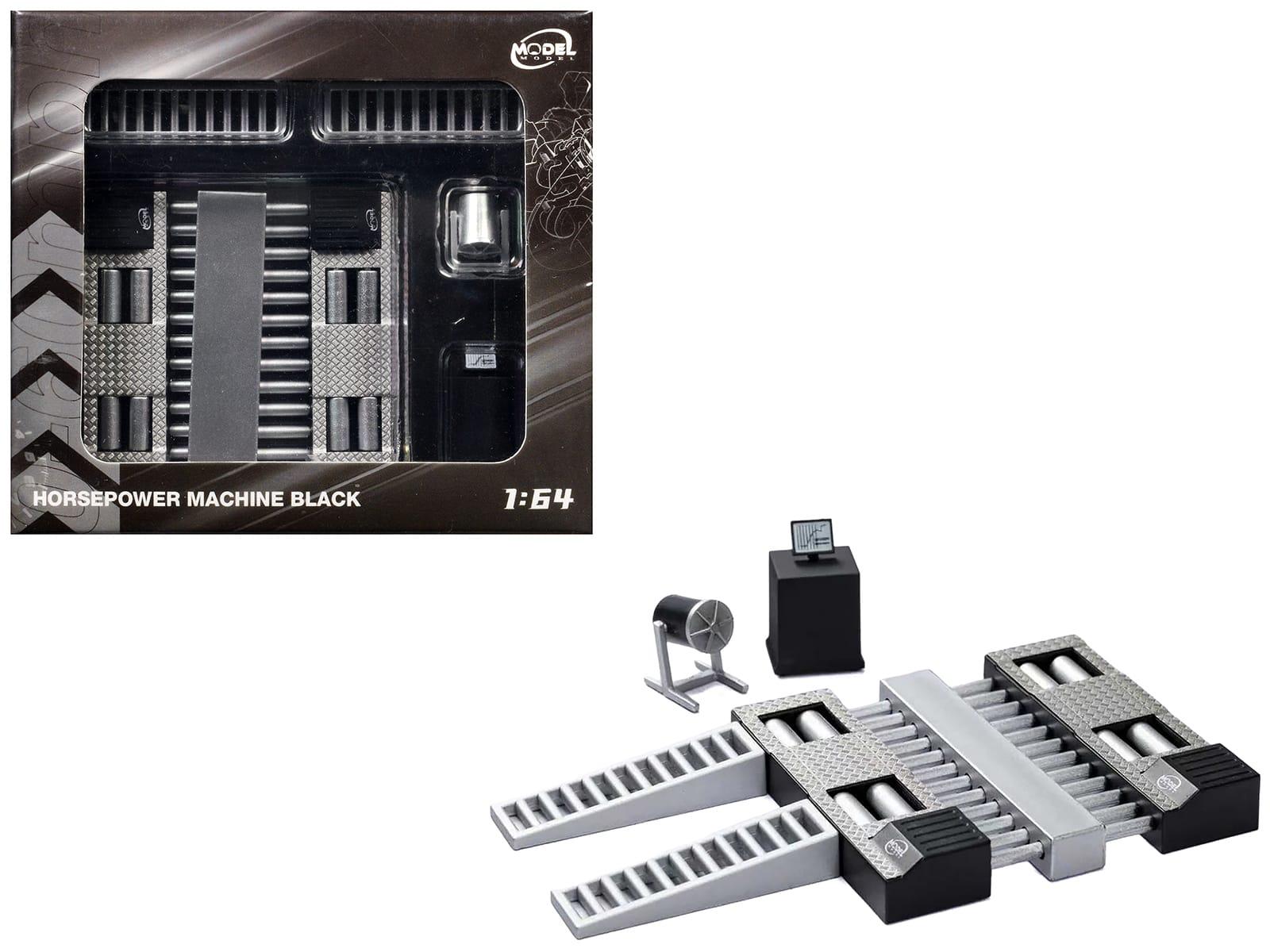 Horsepower Machine 1/64 Diecast Model by Model Model - Black