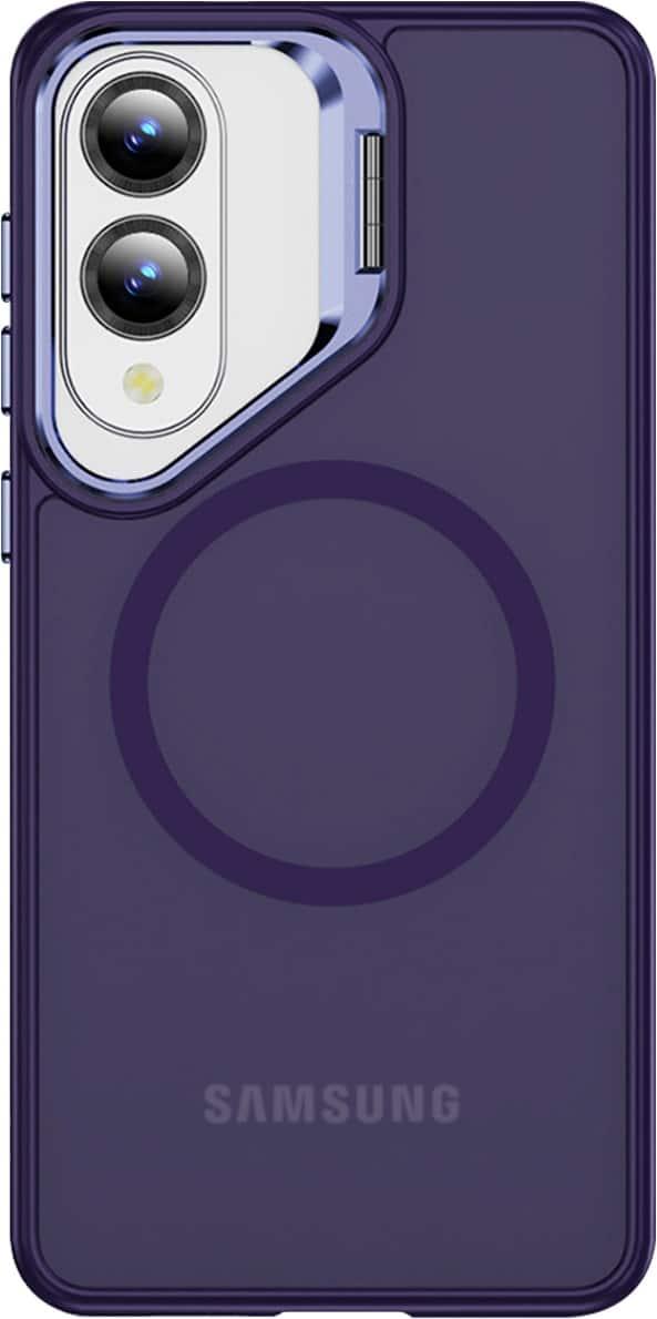 SaharaCase - Venture Series Kickstand Case for Samsung Galaxy S25 Edge - Purple Orchid