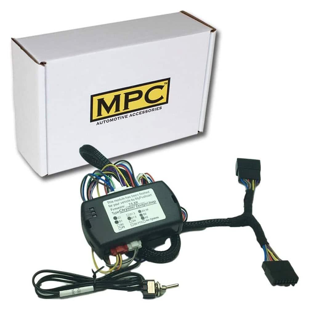 MPC - Add-on Remote Start Kit w/T-Harness For 2007 Chrysler Sebring - Uses OEM Remotes - Black