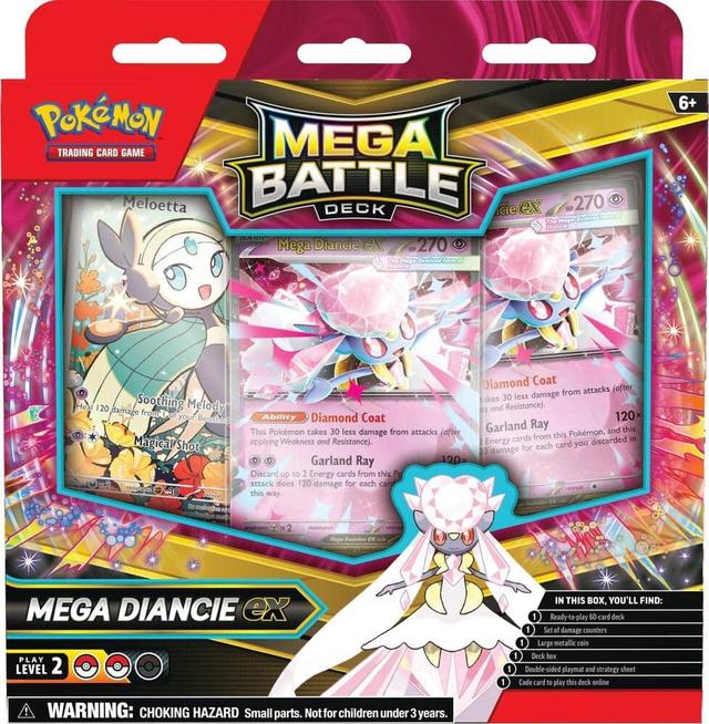 Pokémon - Trading Card Game: Mega Evolution - Mega Battle Deck (Mega Diancie ex)