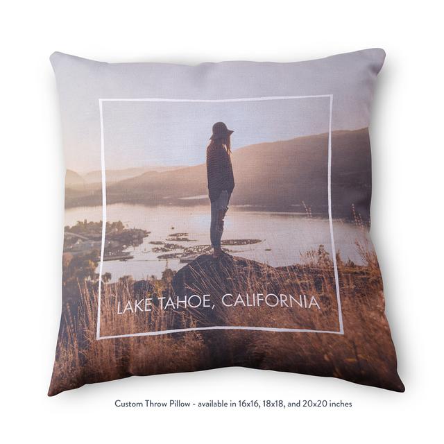 Custom Throw Pillows: 16x16, Full Photo, by Snapfish