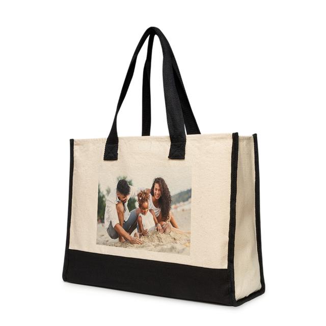 Large Premium Cotton Totes: 17x14x6, by Snapfish
