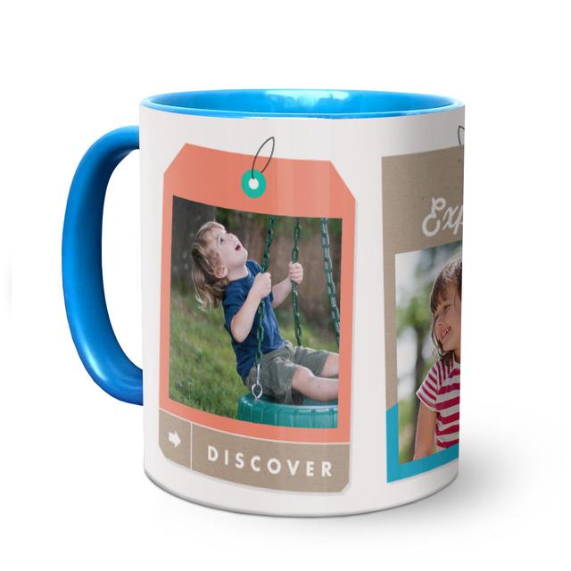 Light Blue Coffee Mug 11oz, by Snapfish