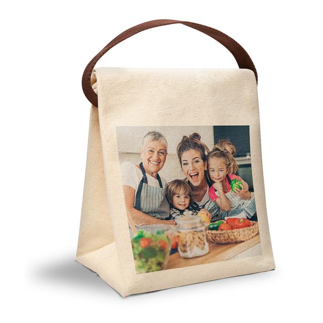 Custom Lunch Bags: Full Photo, Cotton Canvas, 12.5x8x5.5, by Snapfish