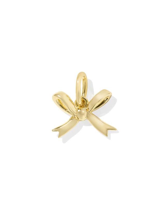 Kendra Scott Bow Accent Charm in 18k Gold Vermeil | Metal