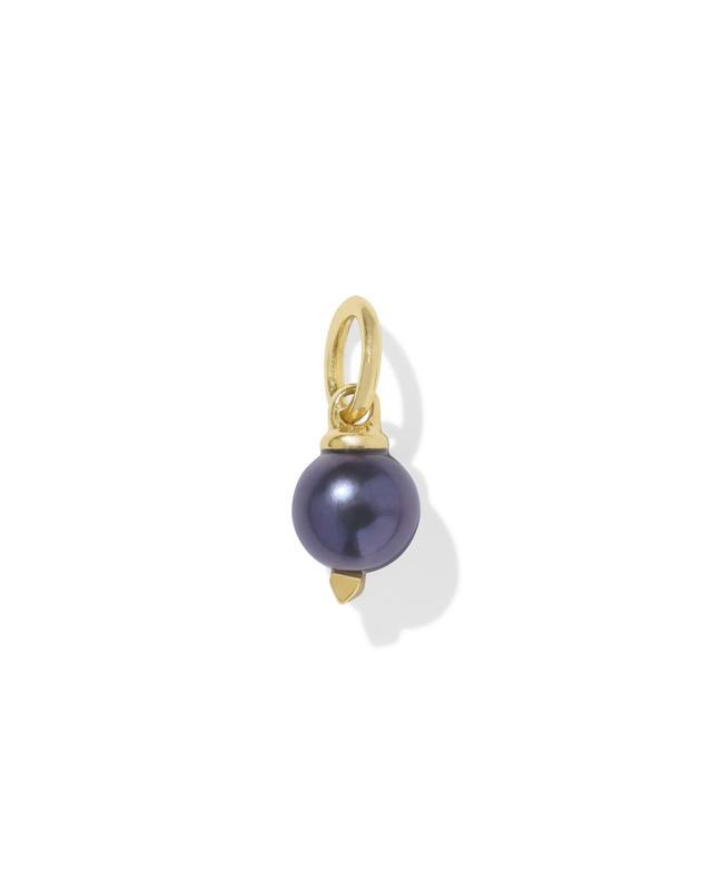 Kendra Scott Mabel 18k Gold Vermeil Accent Charm in Peacock | Pearl