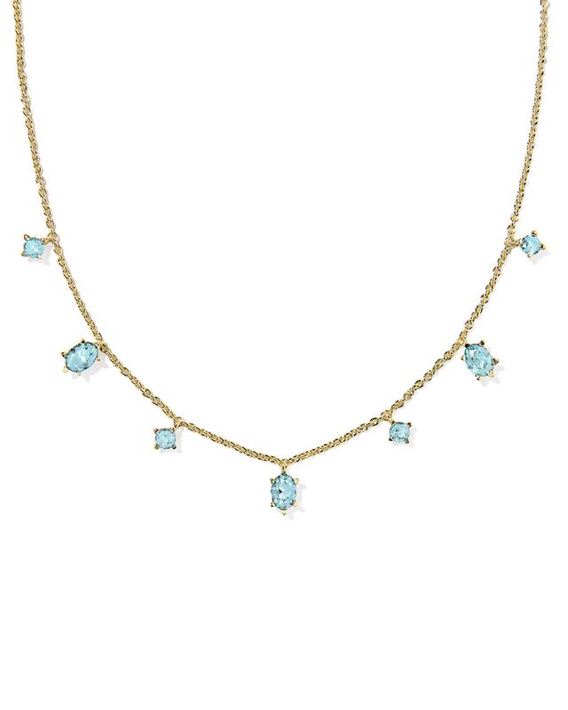 Kendra Scott Cailin March Delicate Strand Necklace | Crystal