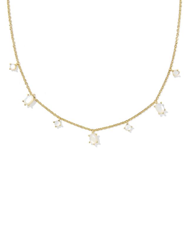 Kendra Scott Cailin June Delicate Strand Necklace | Mother Of Pearl