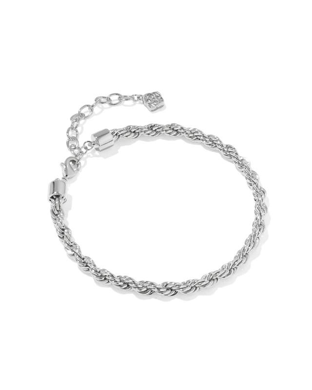 Kendra Scott Isabelle Silver Chain Bracelet | Metal