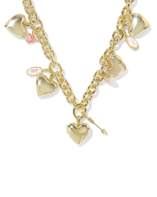 Kendra Scott Jayna Gold Statement Necklace | Mother Of Pearl