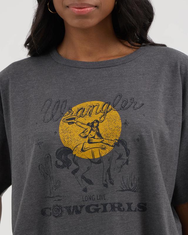 Wrangler® x Yellow Rose by Kendra Scott Cropped Graphic Tee | Cotton