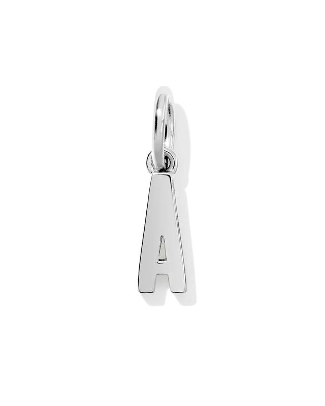 Kendra Scott Letter A Sterling Silver Charm | Metal
