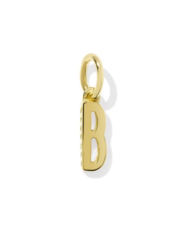Kendra Scott Letter B 18k Gold Vermeil Charm | Metal