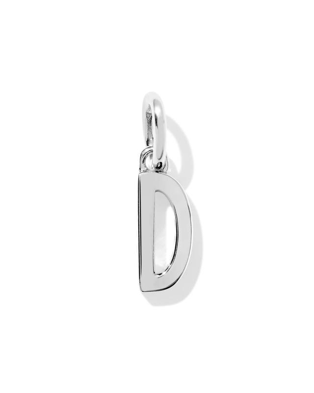 Kendra Scott Letter D Sterling Silver Charm | Metal