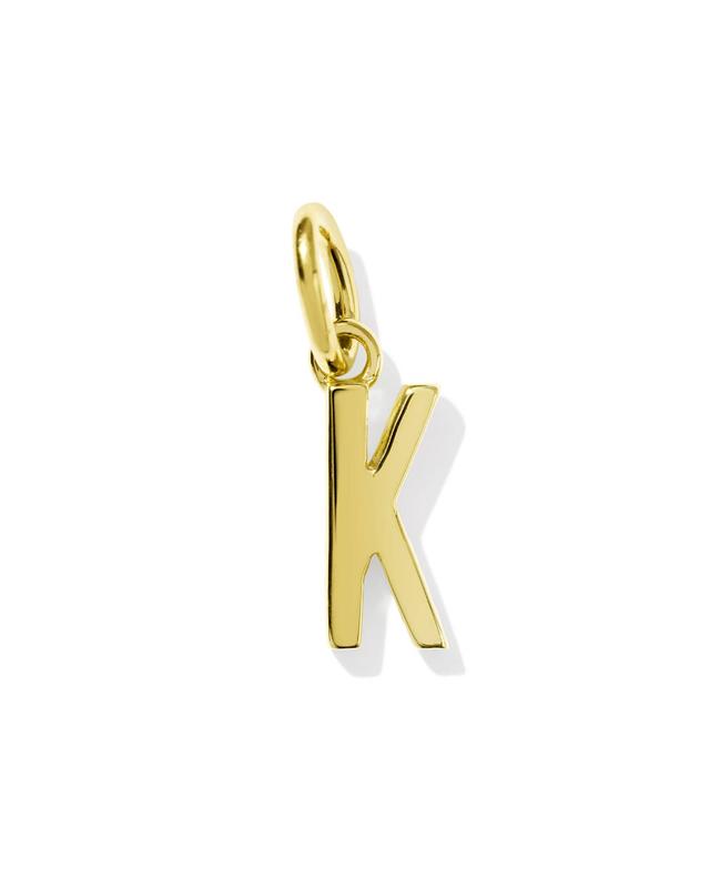 Kendra Scott Letter K 18k Gold Vermeil Charm | Metal