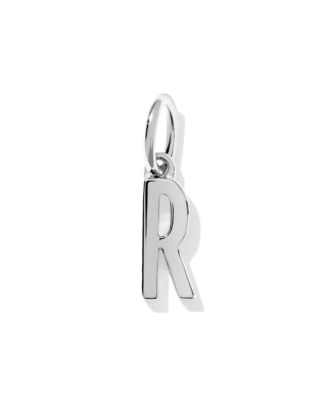 Kendra Scott Letter R Sterling Silver Charm | Metal