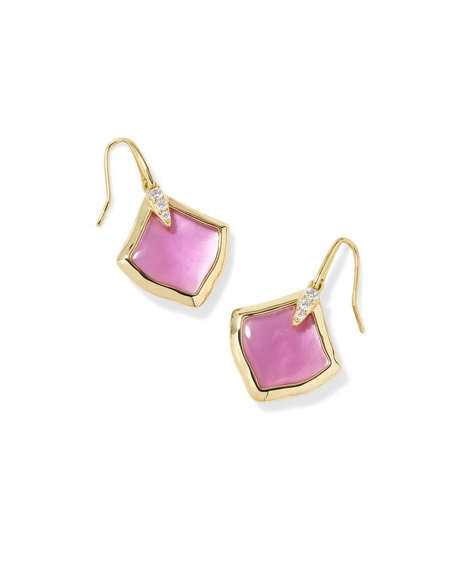 Kendra Scott Joelle Gold Drop Earrings | Illusion/Metal