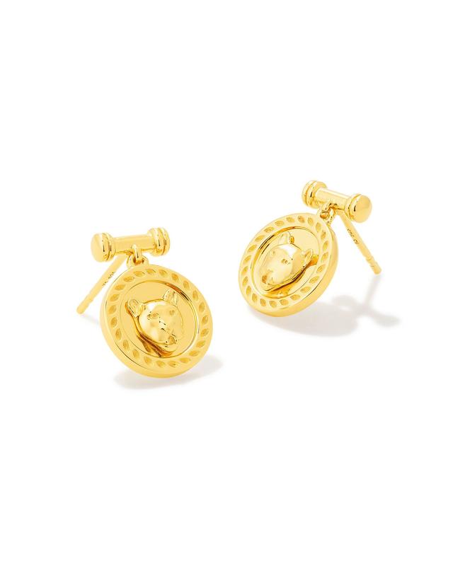 Kendra Scott Kimberly Stud Earrings in 18k Gold Vermeil | Metal