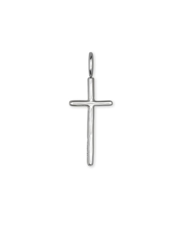 Kendra Scott Cross Charm in Sterling Silver | Metal