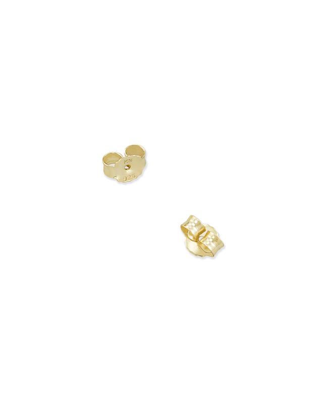 Kendra Scott Fine Stud Backs Set Of 2 in 14k Yellow Gold Earrings | Metal