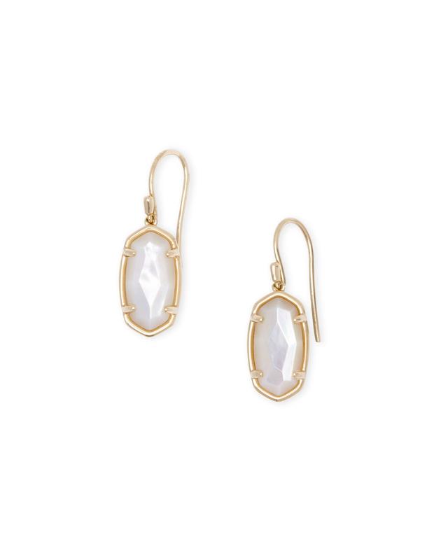 Kendra Scott Lee 18k Gold Vermeil Drop Earrings in Ivory Mother-of-Pearl | Mother Of Pearl