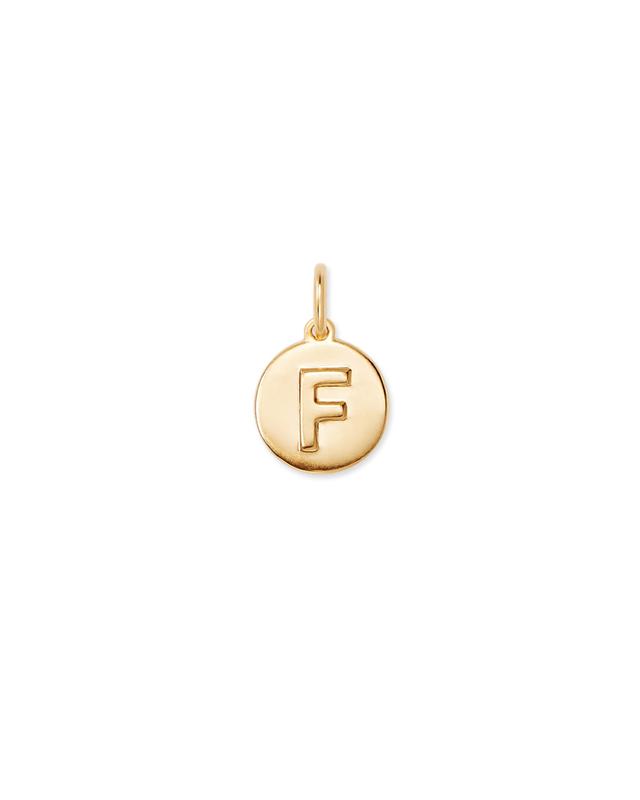 Kendra Scott Letter F Coin Charm in 18k Gold Vermeil | Metal
