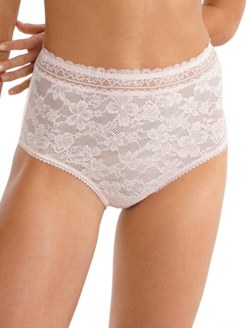 The Soft Stretch High-Waist Lace Brief