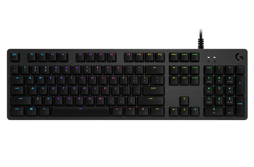 Logitech G512 Carbon Mechanical Gaming Keyboard with GX Switches