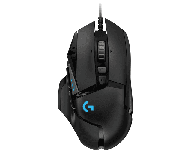 Logitech G502 HERO High Performance Gaming Mouse in Black
