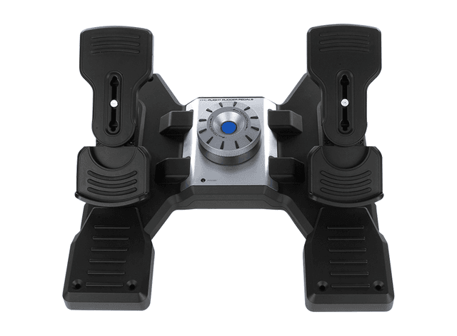 Logitech G Flight Simulator Rudder Pedals in Black